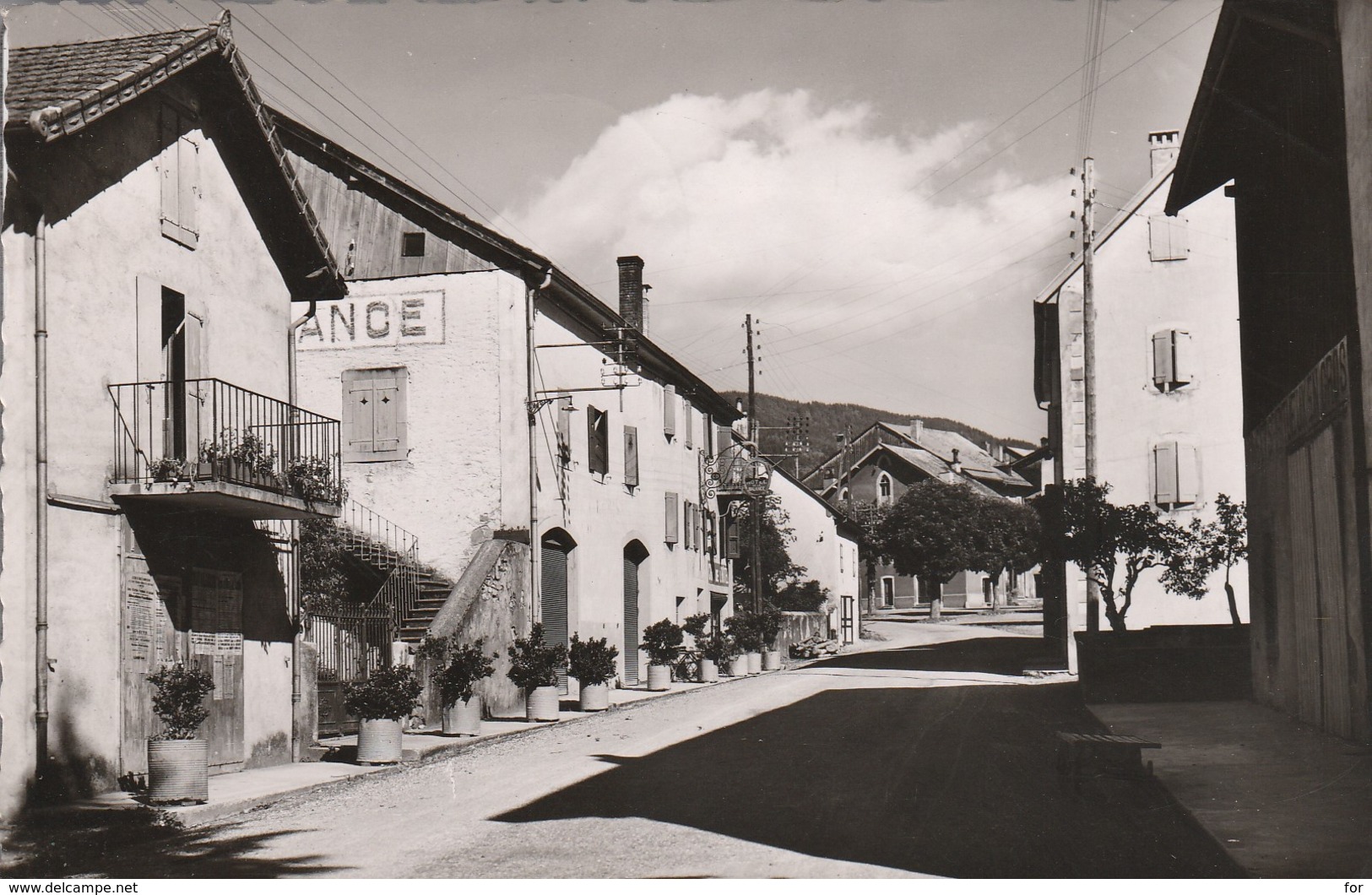 Haute-savoie : BOEGE : Hotel De La Balance ( Cpsm Photo Vérit. ) - Boëge