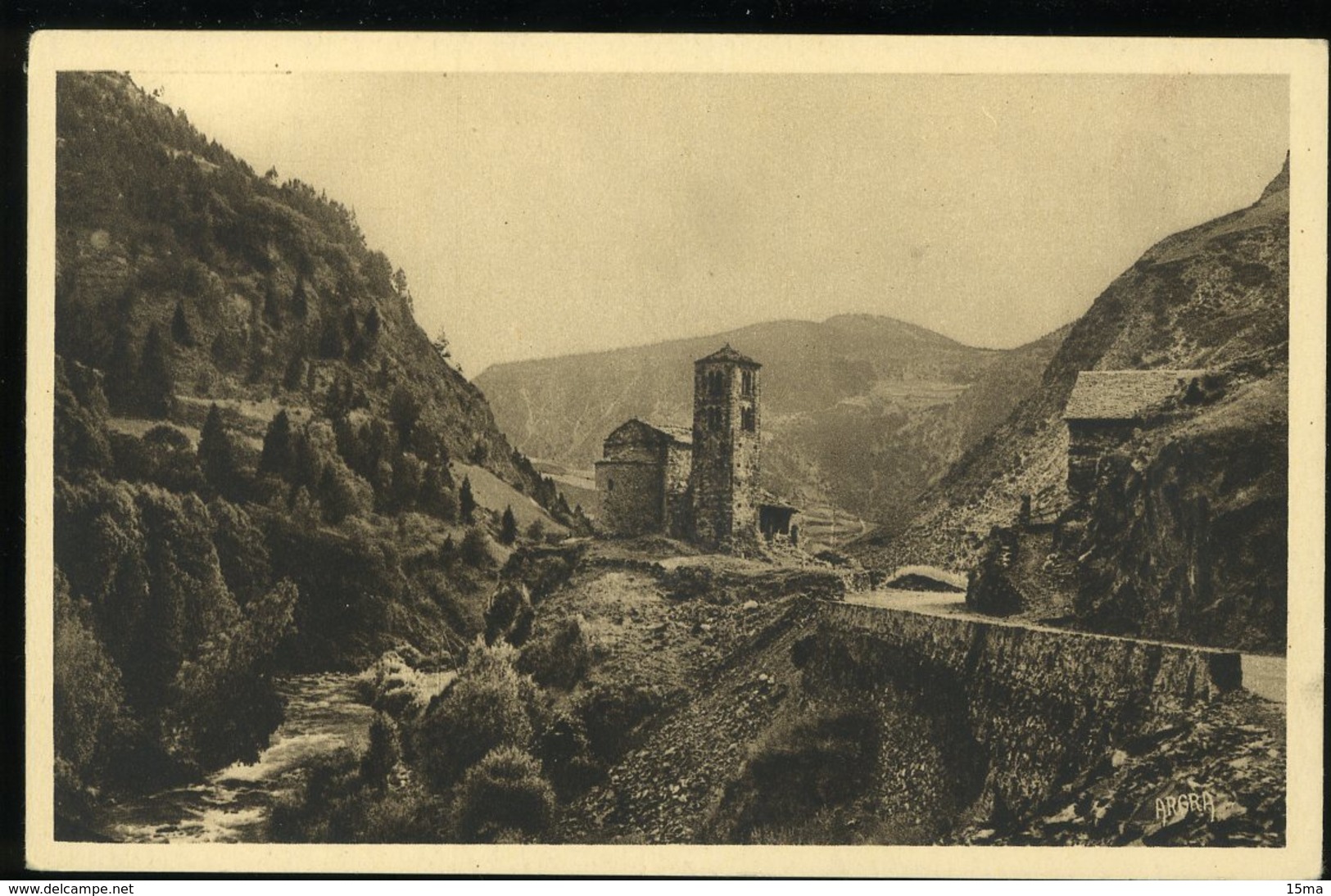 Andorre 633 Chapelle De Saint Jean De Caselles Capilla De San Juan De Casellas - Andorra