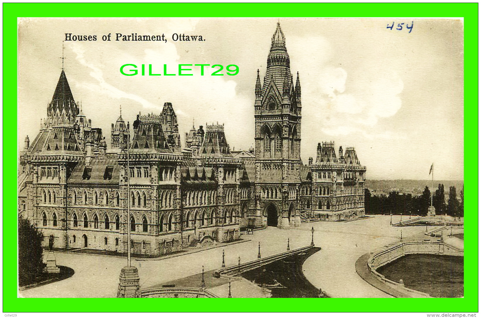 OTTAWA, ONTARIO - HOUSES OF PARLIAMENT - WRITTEN - W. G. MACFARLANE PUB. - - Ottawa