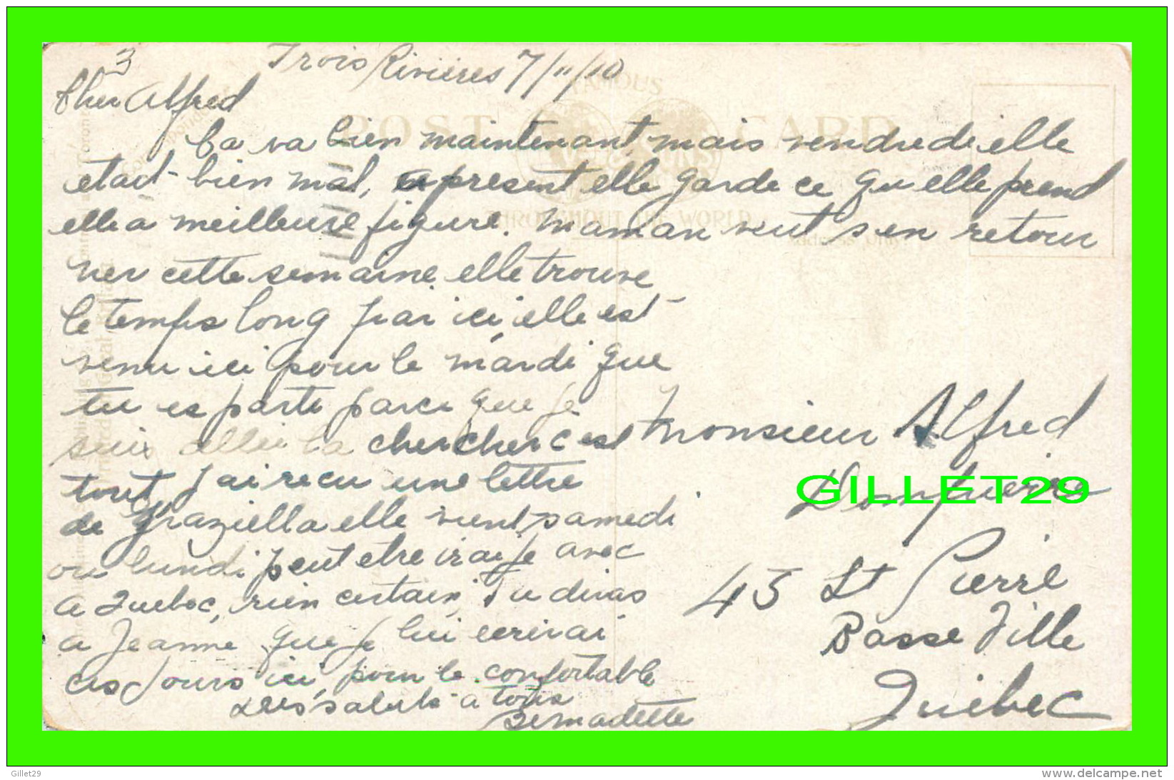 JACK FISH, ONTARIO - COAL CHUTES, LAKE SUPERIOR - TRAVEL IN 1910 - - Autres & Non Classés