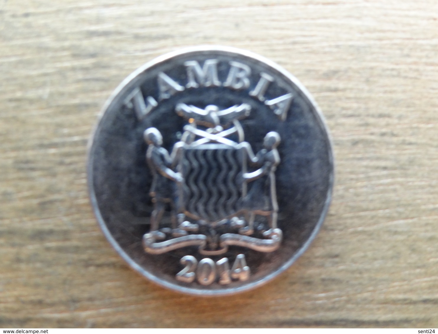 Zambie  1  Kwacha  2014  Km !!! - Zambie