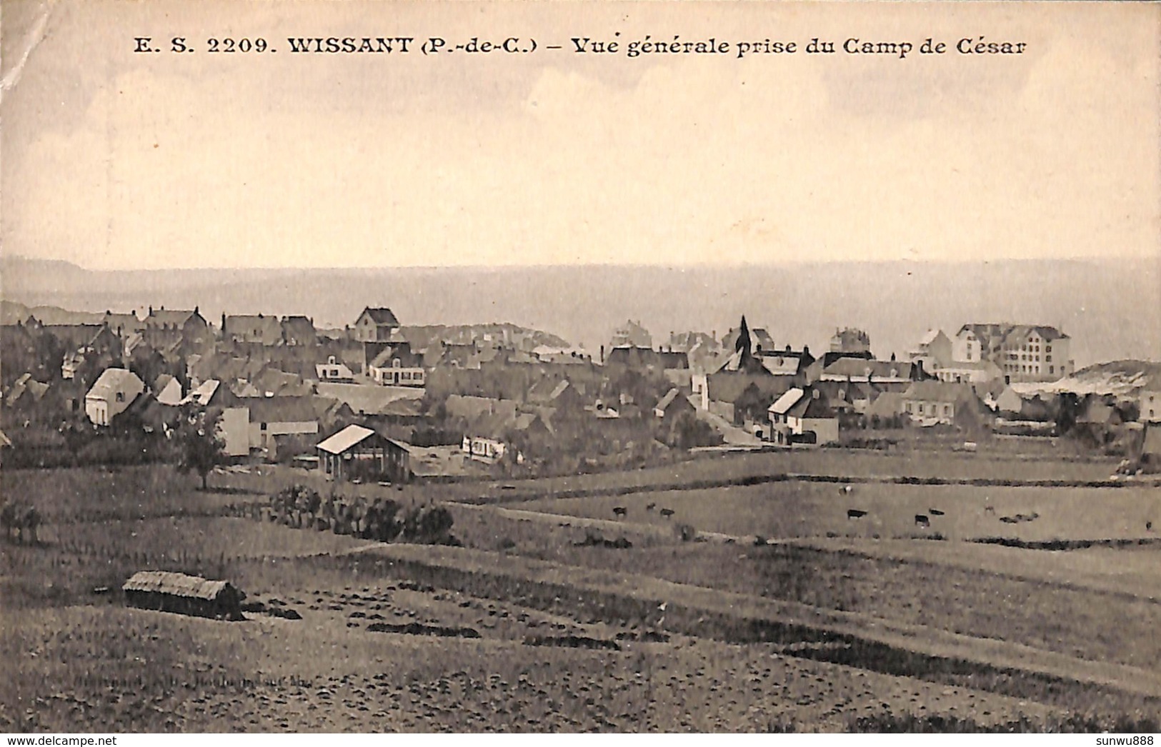 62 - Wissant - Vue Générale Prise Du Camp De César - Wissant