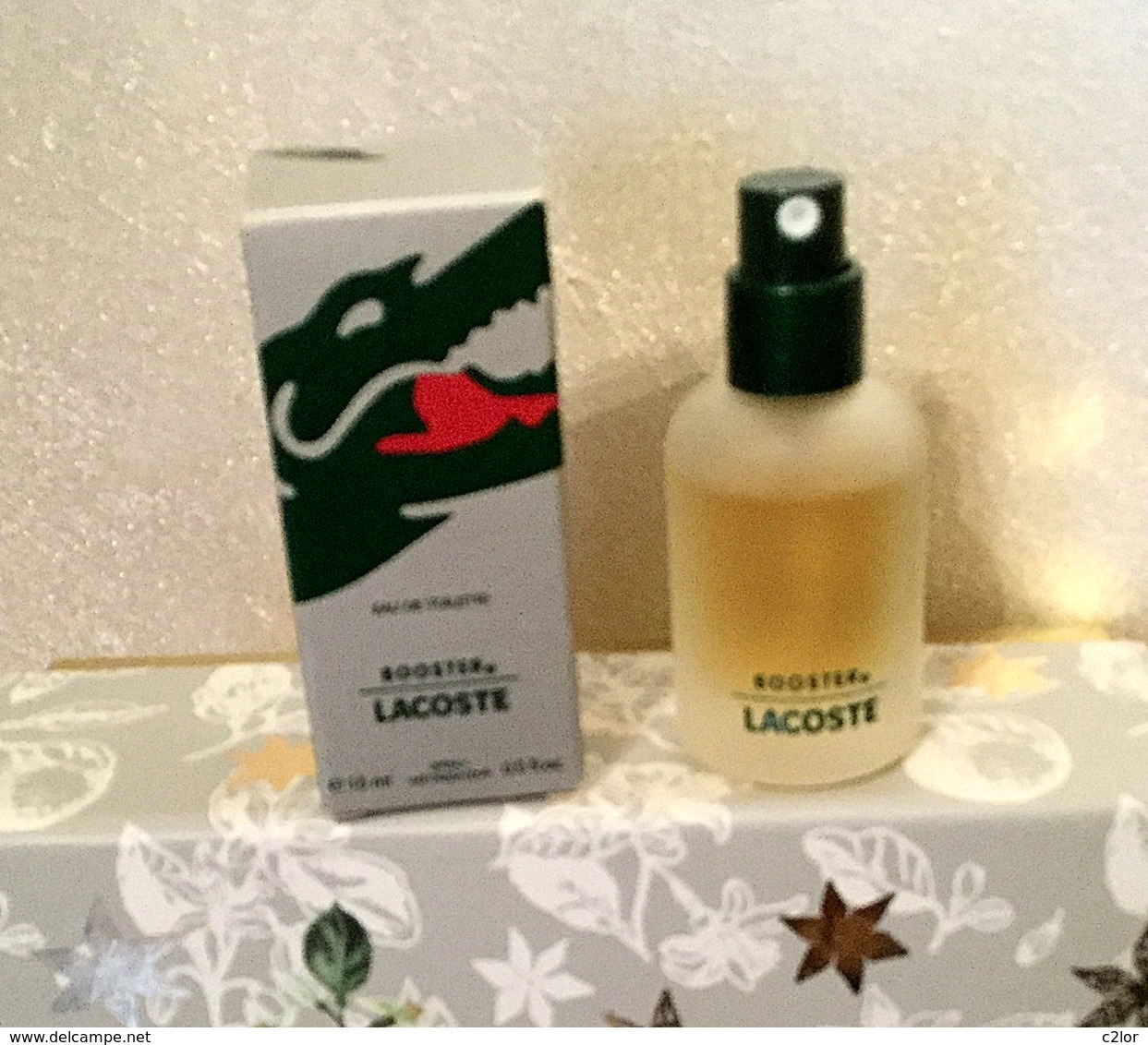 Miniature BOOSTER DE LACOSTE Spray Vaporisateur Eau De Toilette 15 Ml - Miniatures Hommes (avec Boite)