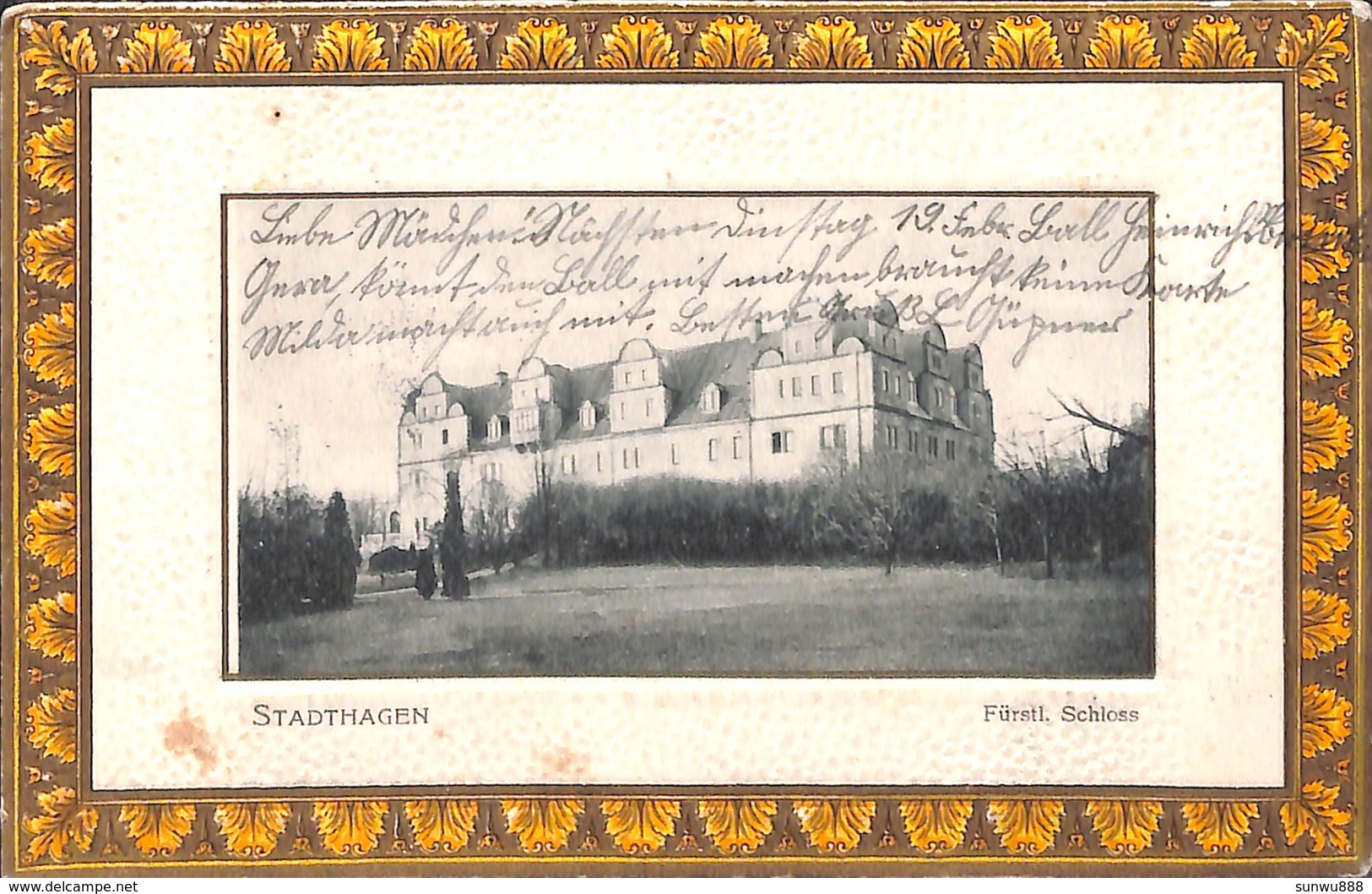 Stadthagen - Fürstl. Schloss ( 1907) - Stadthagen