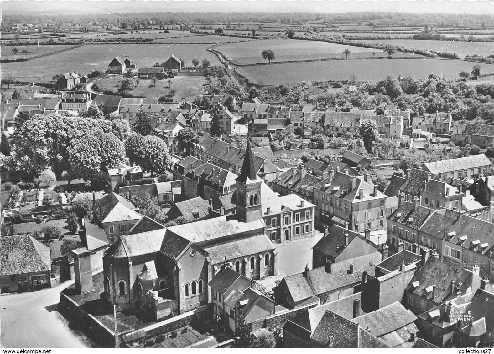 58-CHATILLON-EN-BAZOIS- VUE DU CIEL - Chatillon En Bazois