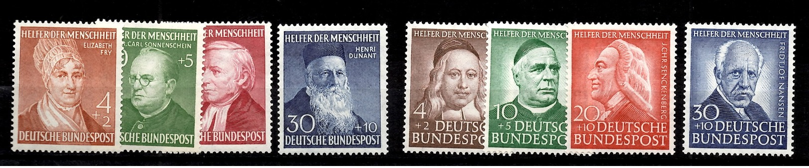 Allemagne/RFA YT N° 42/45 Et N° 59/62 Neufs ** MNH. TB. A Saisir! - Unused Stamps