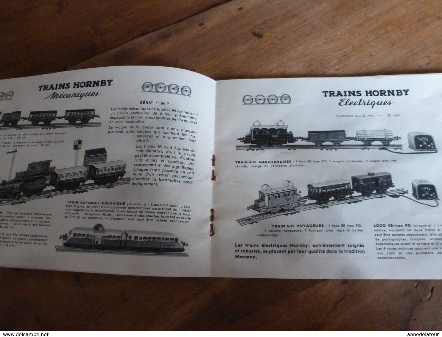 Catalogue  MECCANO- Trains horby- Dinky Toys , origine du BAZAR DE L'HOTEL DE VILLE de Pontarlier