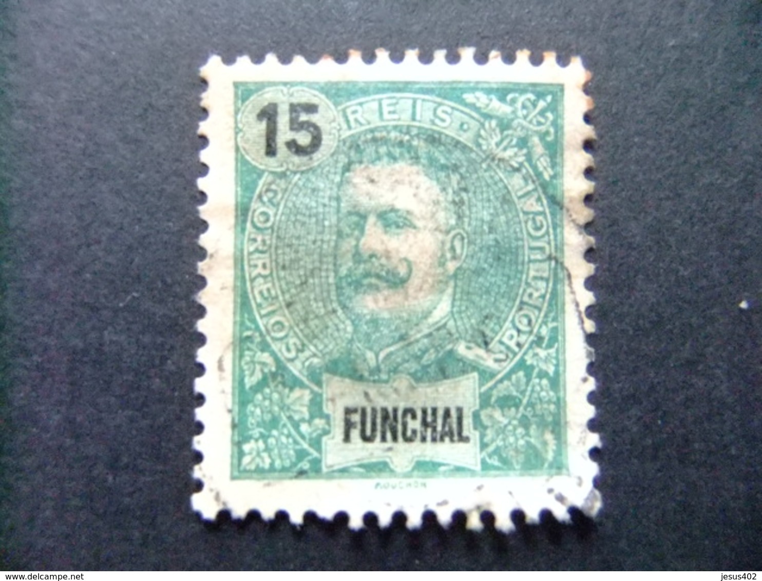 FUNCHAL Madère 1897 - 1905 CARLOS 1º Yvert 17 FU - Funchal