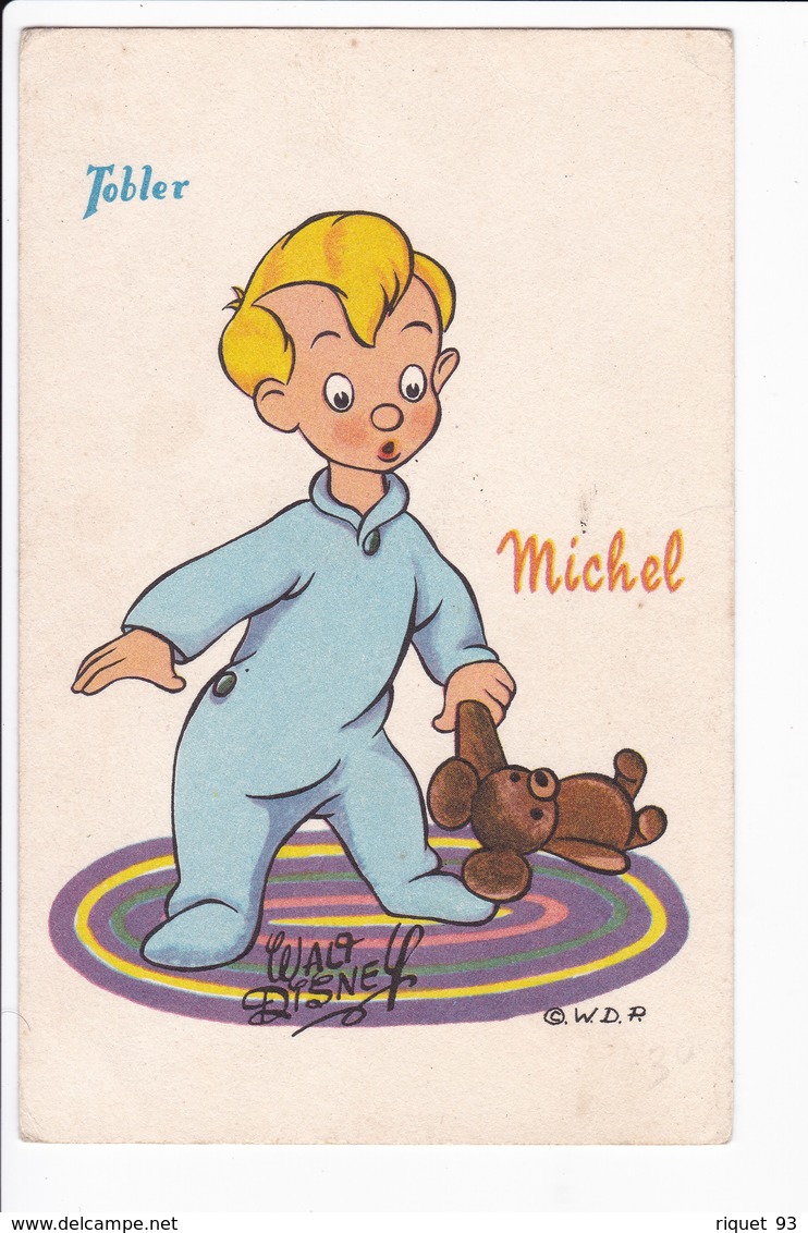 TOBLER (Chocolat) Walt Disney - Michel - Advertising