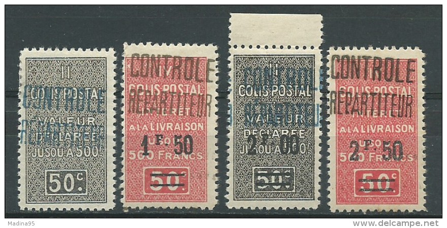 ALGERIE: **, *. CP N°16 + 18 + 24 Et 26, Les N°16 Et 24 *, Lég. Rousseurs N° 26, B - Colis Postaux