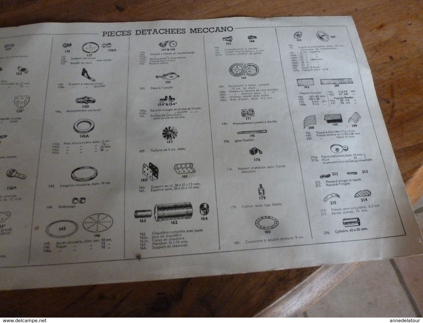 Manuel d'Instruction  MECCANO n° 4A- avec modèles de constructions (24 pages compris couverture)