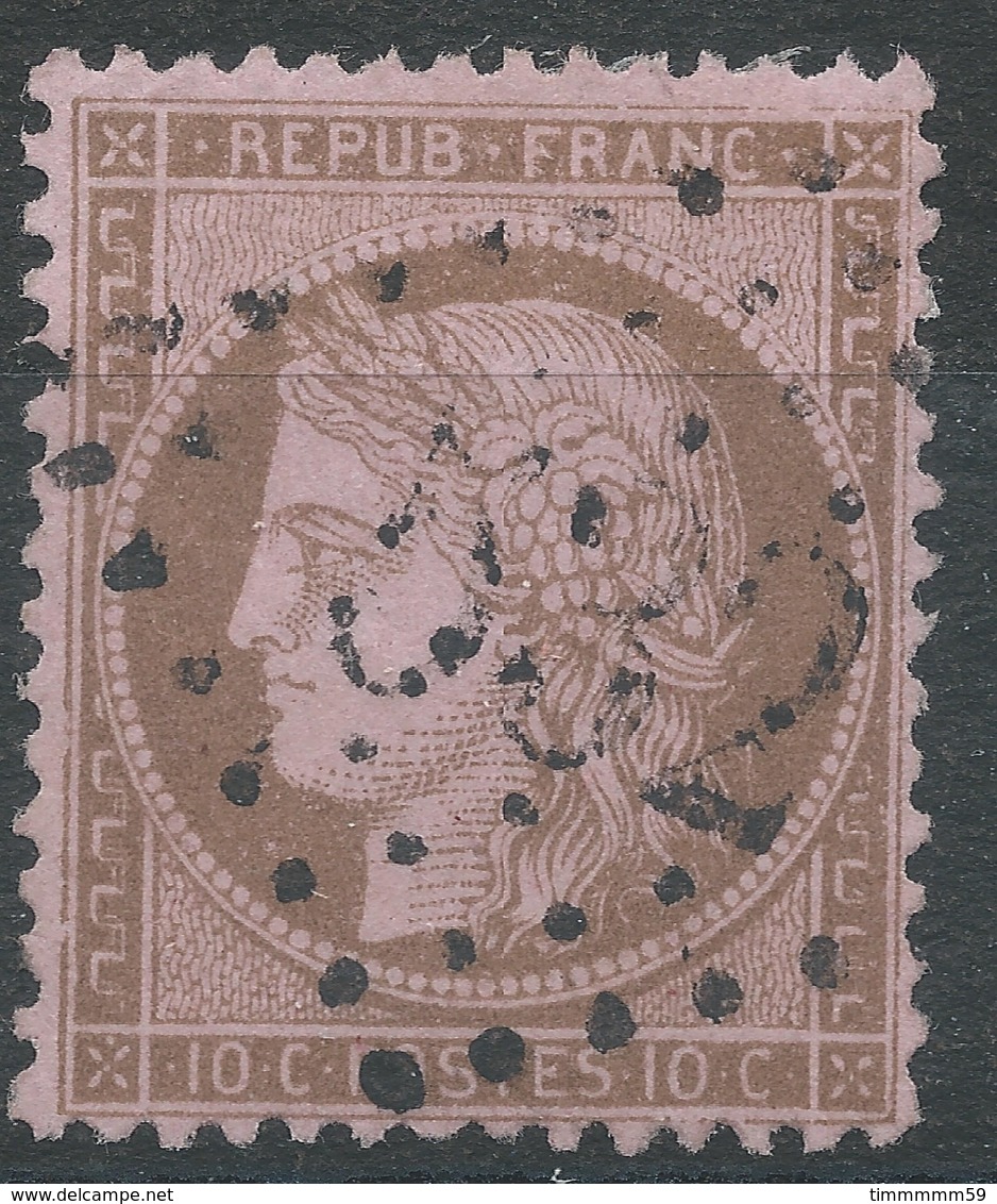 Lot N°43588   Variété/n°58, Oblit GC 532 Bordeaux, Gironde (32), Filets - 1871-1875 Ceres