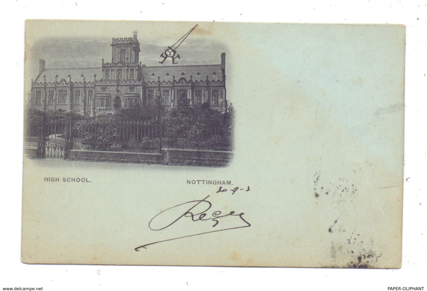 NOTTINGHAM - High School, 1903 - Nottingham