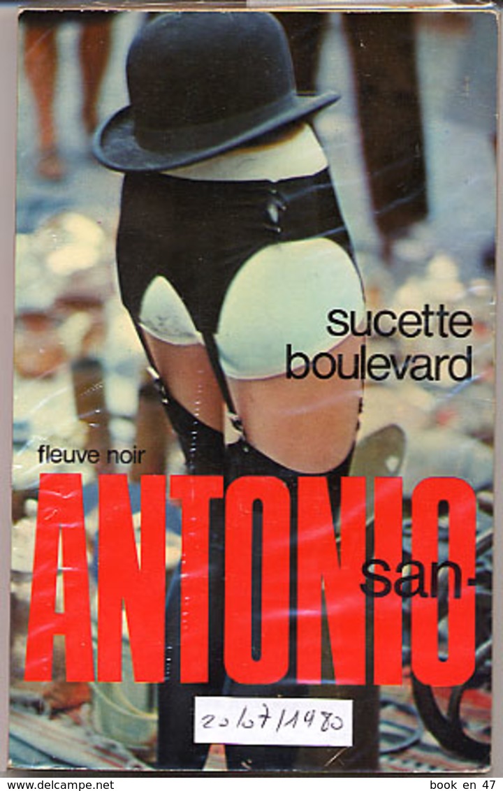 {03955} San-Antonio "sucette Boulevard" 20/07/1980. TBE.    " En Baisse " - San Antonio