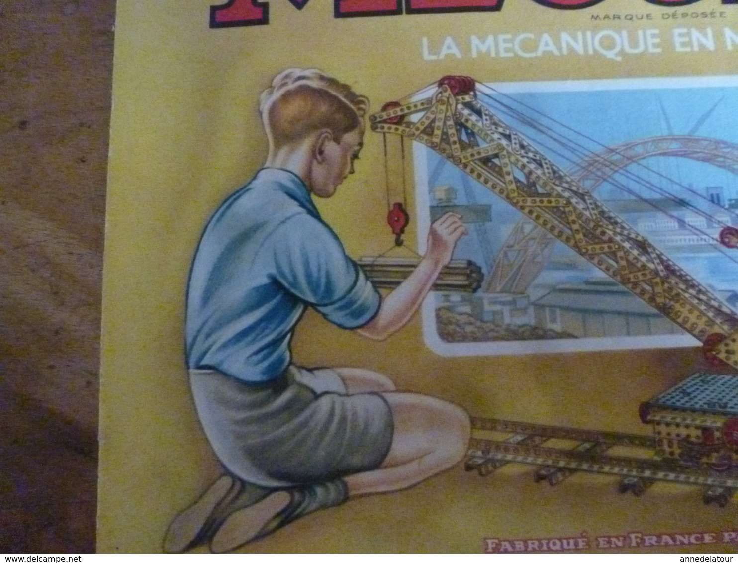 Manuel D'Instruction  MECCANO N° 1 - Avec Modèles De Constructions (20 Pages Compris Couverture) - Meccano