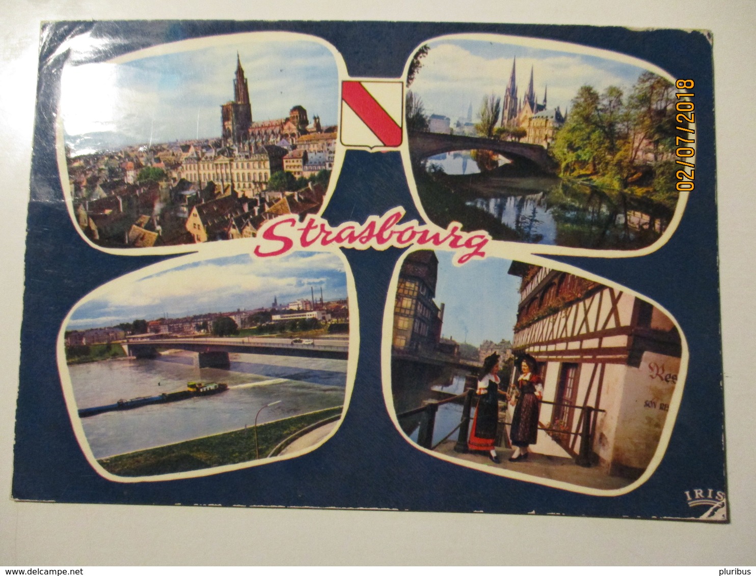 FRANCE STRASBOURG  1977 POSTCARD TO RUSSIA USSR , 00 - Altri & Non Classificati