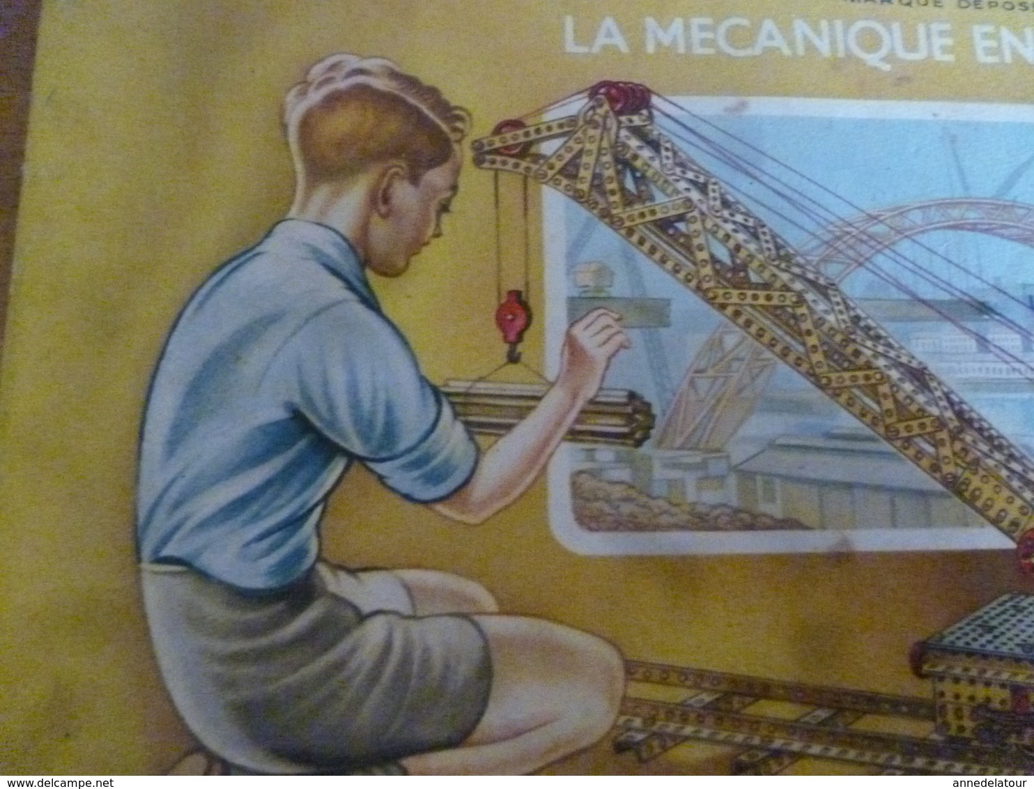 Manuel D'Instructions  MECCANO N° 2 - Avec Modèles De Constructions (28 Pages Compris Couverture) - Meccano