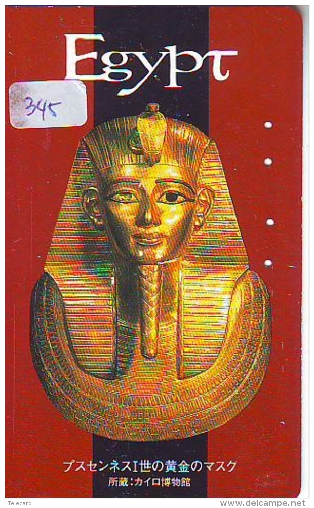 Télécarte Japon Egypte (345) SPHINX * PYRAMIDE * TELEFONKARTE EGYPT Related *  Ägypten Phonecard Japan * - Paisajes