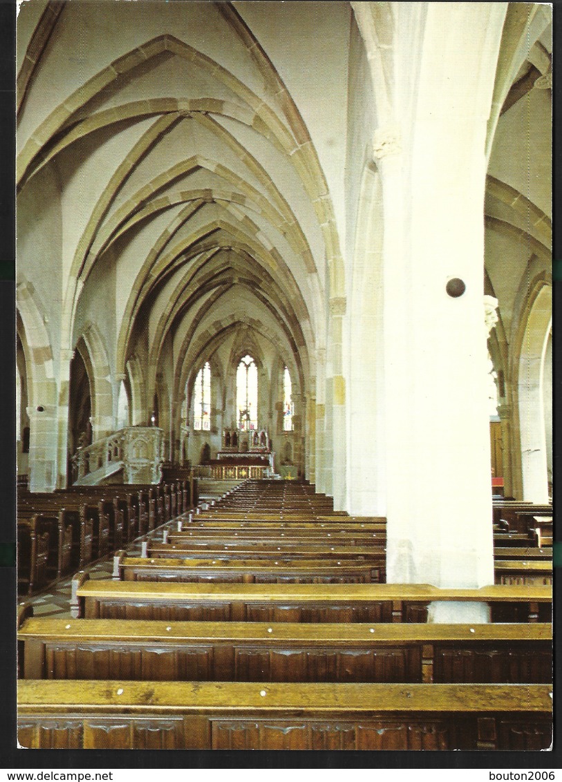 Morhange Intérieur Eglise Saint Pierre St Paul Du 13eme Siècle - Morhange
