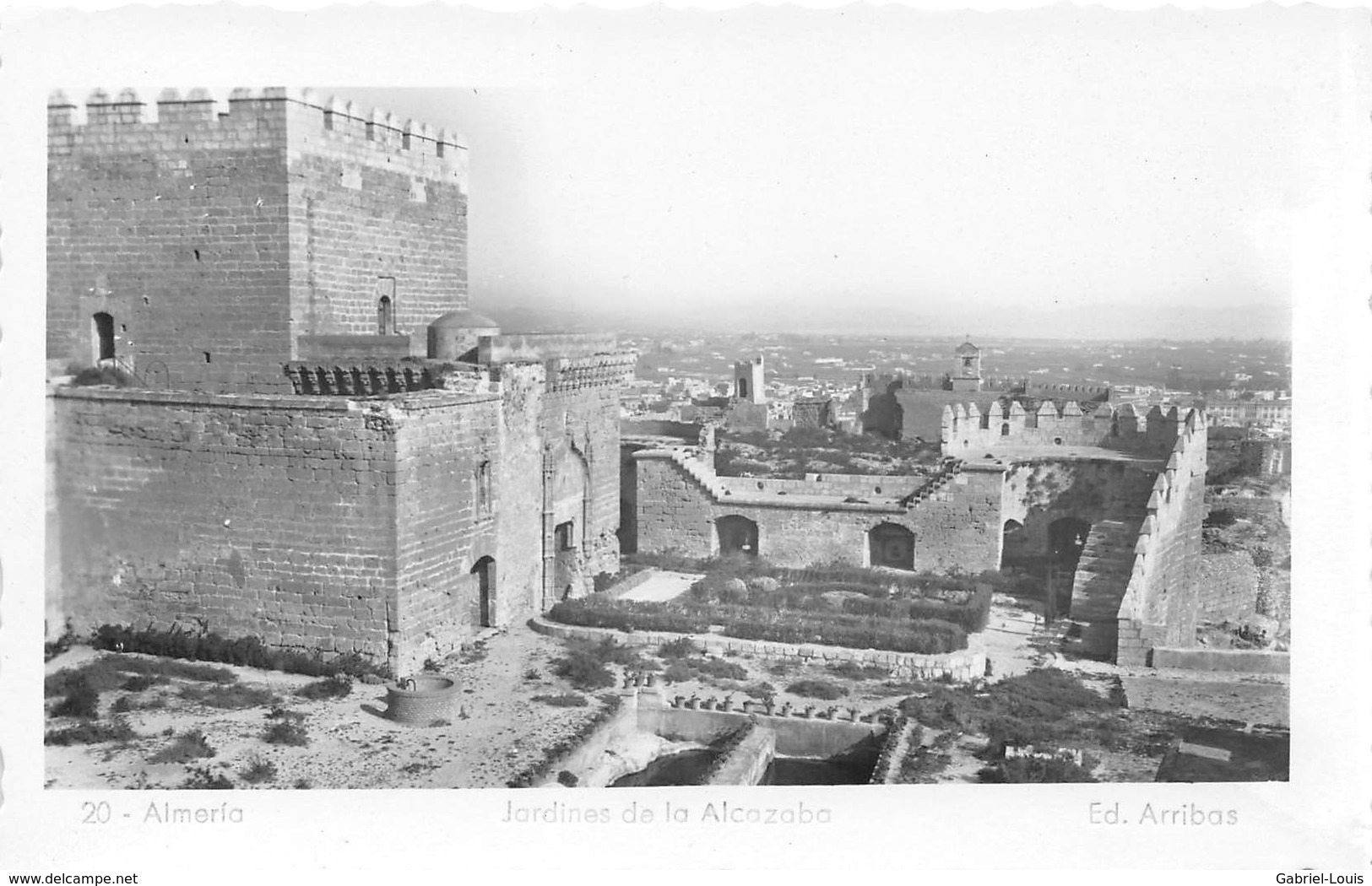 Almeria Jardines De La Alcazaba -  No Circulado - Almería