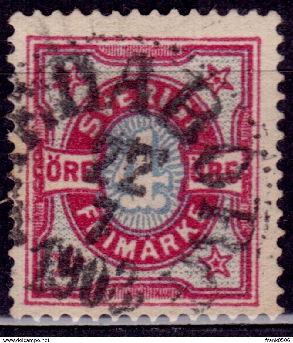 Sweden, 1892, Numeral Of Value, 4o, Sc# 55, Used - Oblitérés