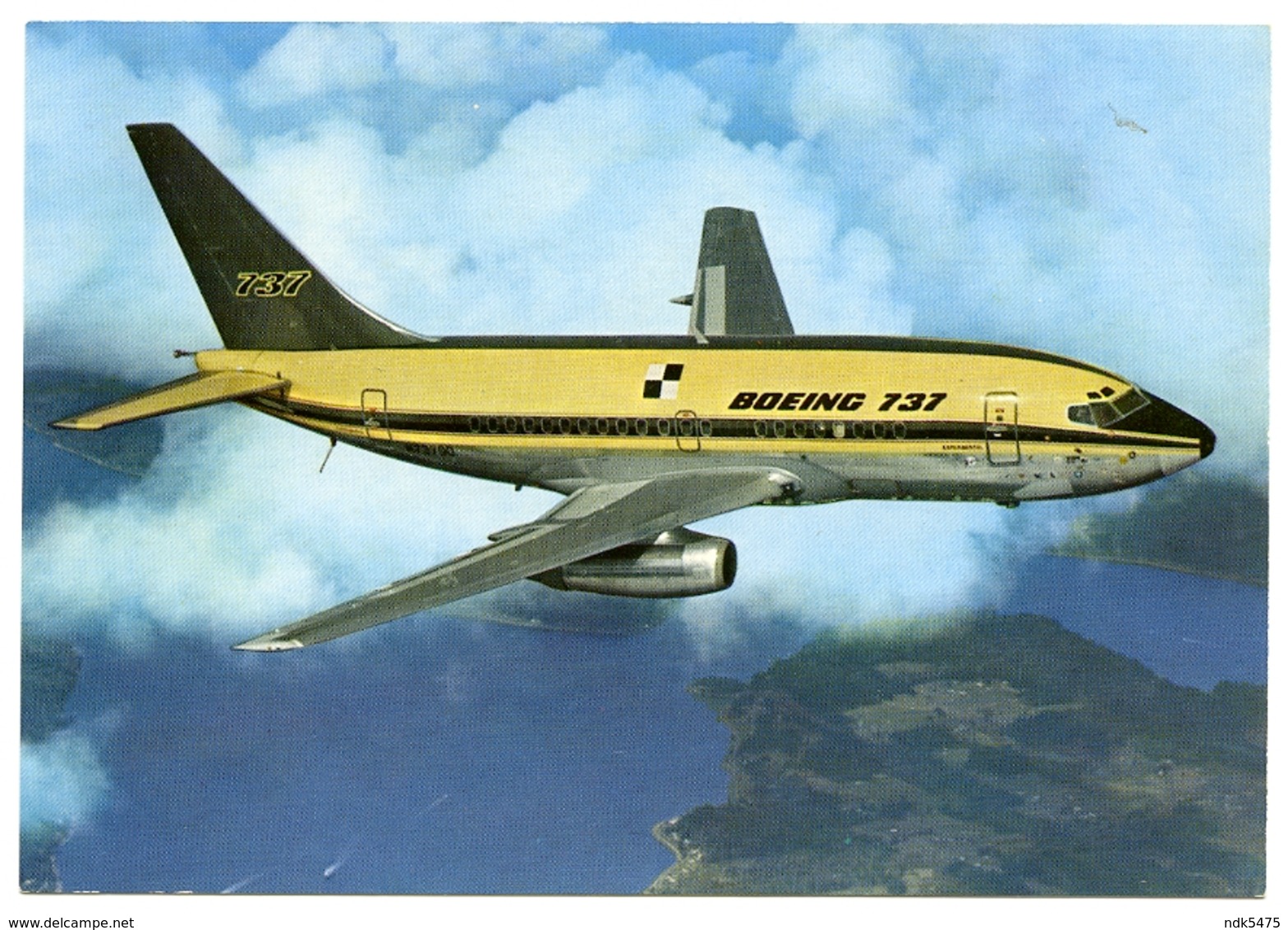 BOEING 737 (10 X 15cms Approx.) - 1946-....: Moderne