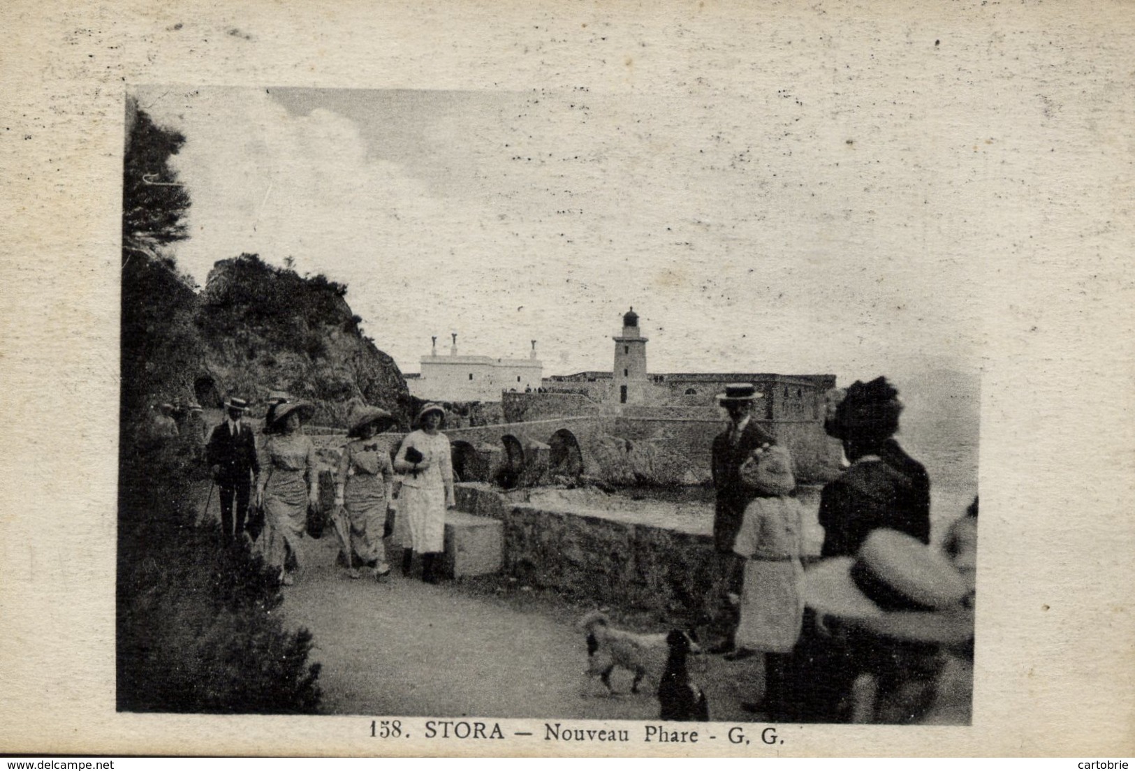 Algérie - STORA - Nouveau Phare - Très Animée : La Promenade - Autres & Non Classés