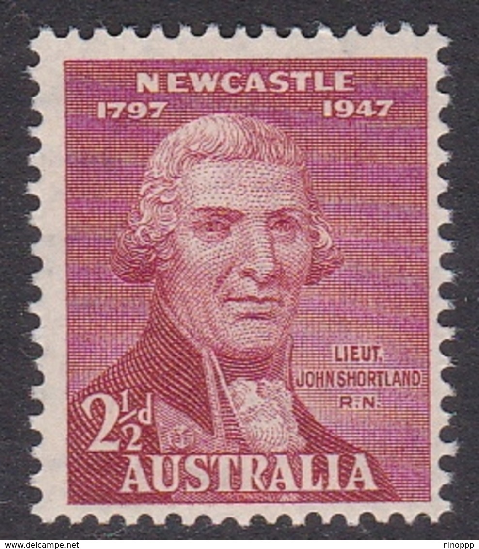 Australia ASC 238 1947 150th Anniversary City Of Newcastle, 2.5 D Red, Mint Never Hinged - Mint Stamps