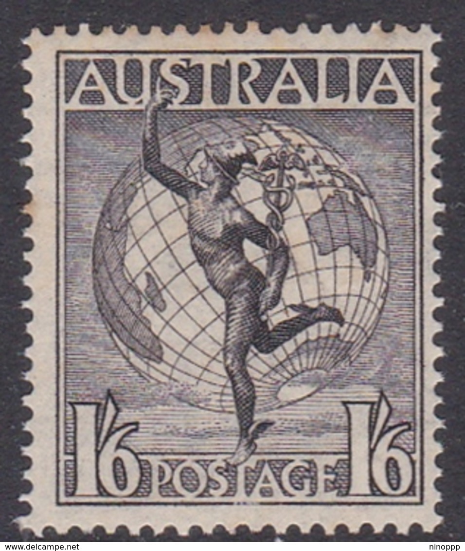 Australia ASC 252 1949 Airmail One Sh And 6d, Mint Never Hinged, Rust Perforation - Mint Stamps