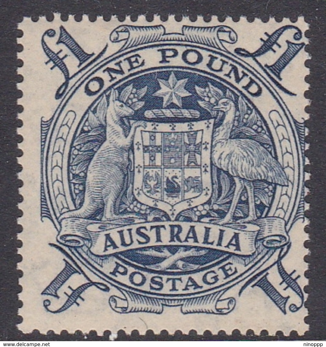 Australia ASC 256 1949 Arms, One Shilling Blue, Mint Never Hinged - Mint Stamps