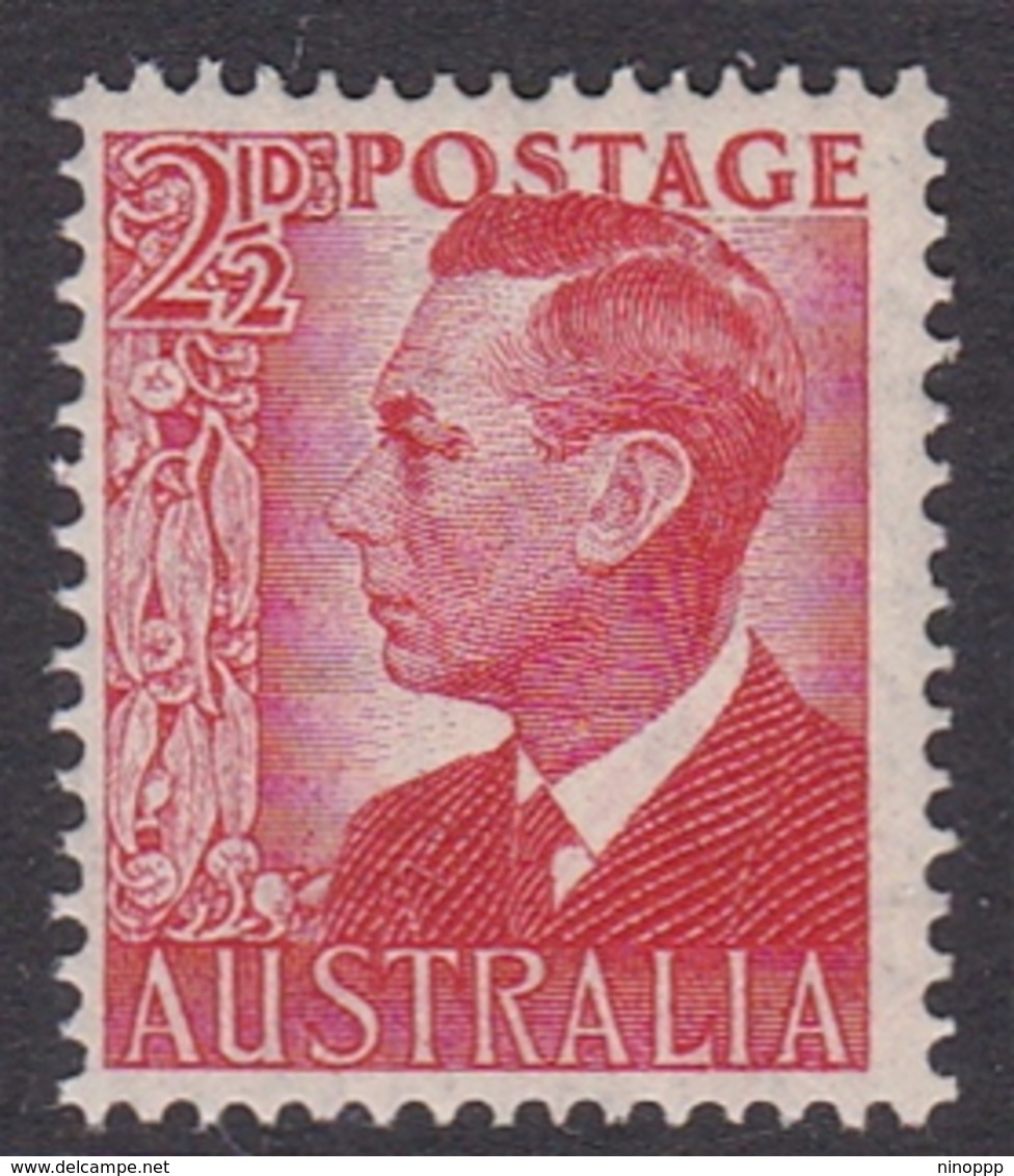 Australia ASC 258  1950 King George VI Definitives,2.5 D Red, Mint Never Hinged - Mint Stamps