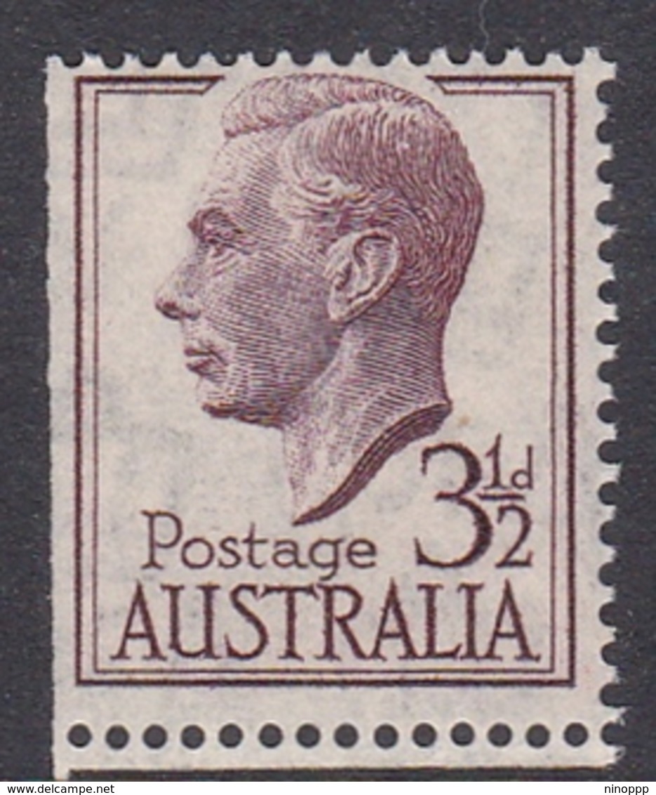 Australia ASC 260  1951 King George VI Definitives,3.5 D Brown From Booklet, Mint Never Hinged - Mint Stamps