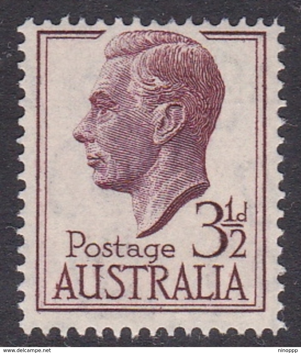 Australia ASC 260  1951 King George VI Definitives,3.5 D Brown, Mint Never Hinged - Mint Stamps