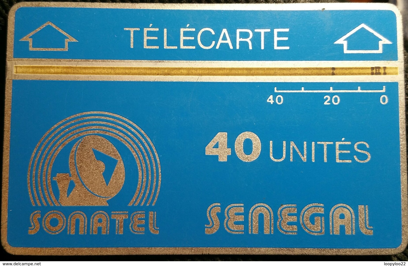 Senegal - L&G - Real D1 - 1ST FIELD TRIAL - 40 Unit - 00 Control Sonatel - Very Few Pieces Known - Used - EXTREMELY RARE - Senegal