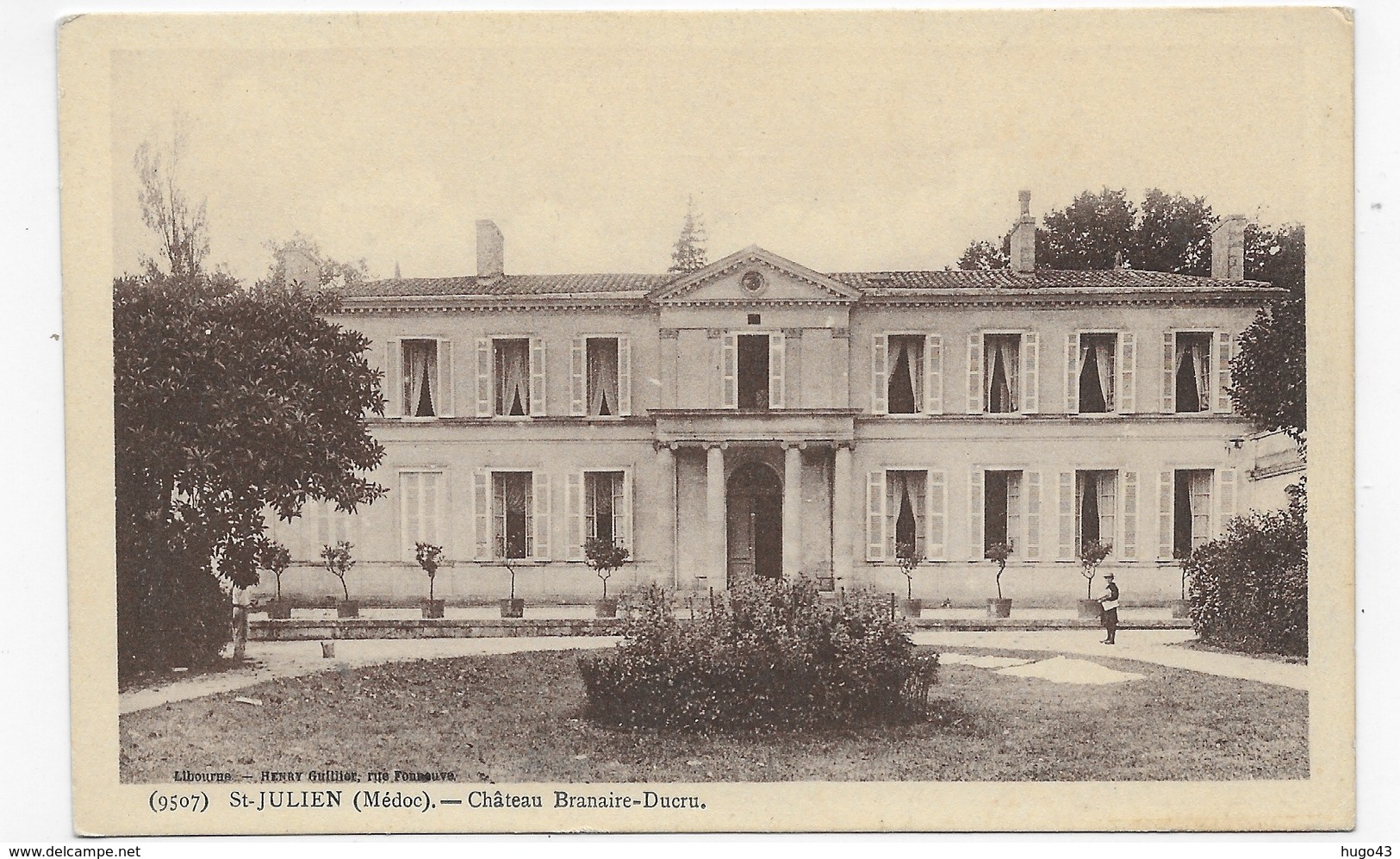 SAINT JULIEN - N° 9507 - CHATEAU BRANAIRE DUCRU - CPA NON VOYAGEE - Autres & Non Classés