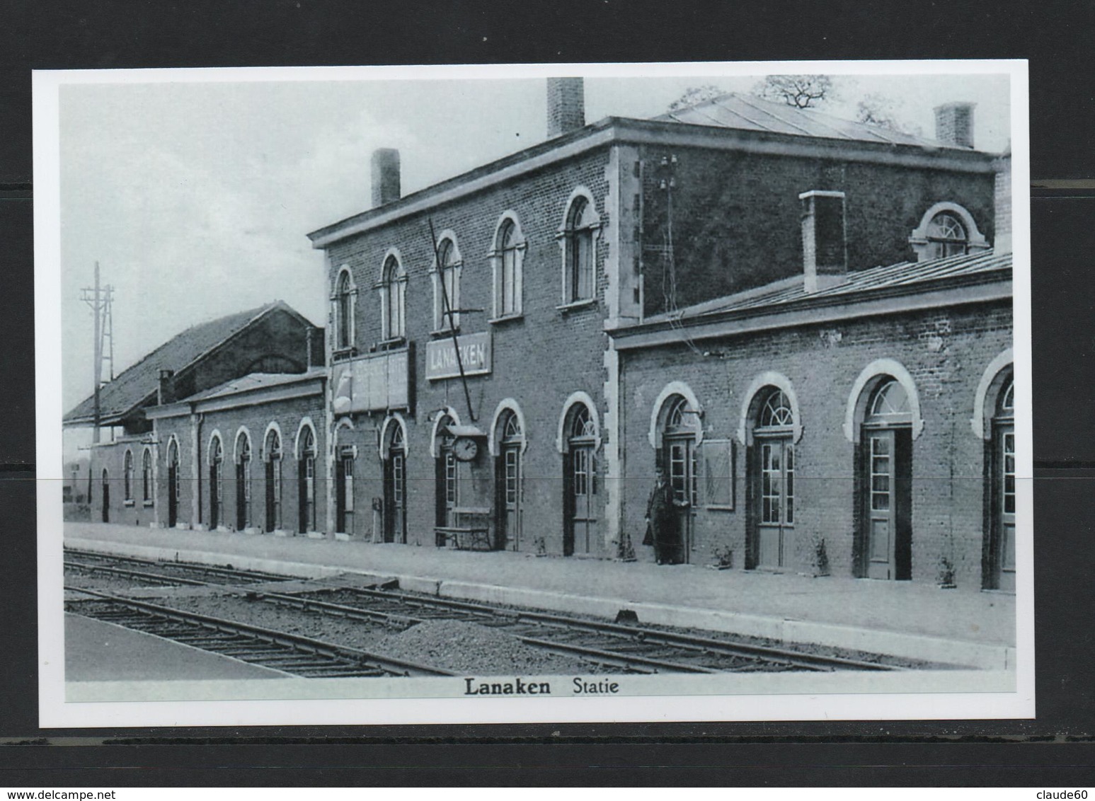 REPRODUCTION LANAKEN LIMBURG Statie Gare Station Copie - Lanaken