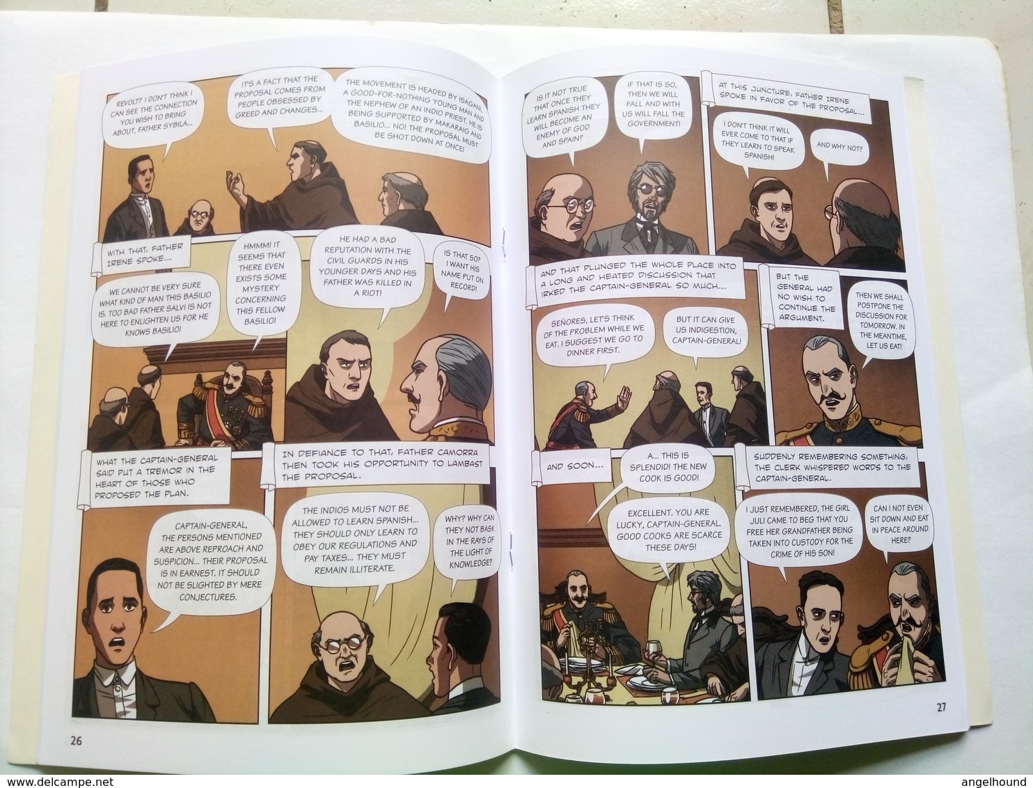 Jose Rizal's El Filibusterismo - Übersetzte Comics