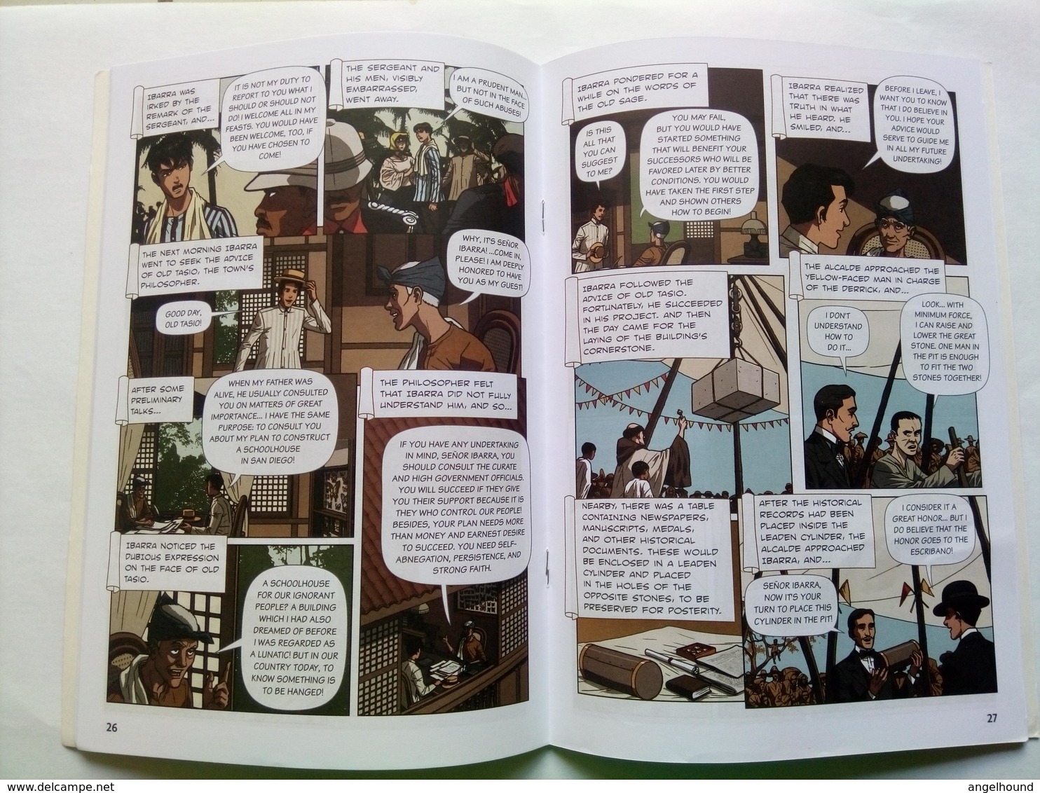 Jose Rizal's Noli Me Tangere - Vertaalde Stripverhalen