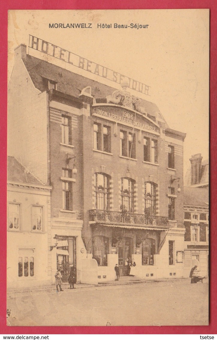 Morlanwelz - Hôtel Beau-Séjour - 1925 ( Voir Verso ) - Morlanwelz