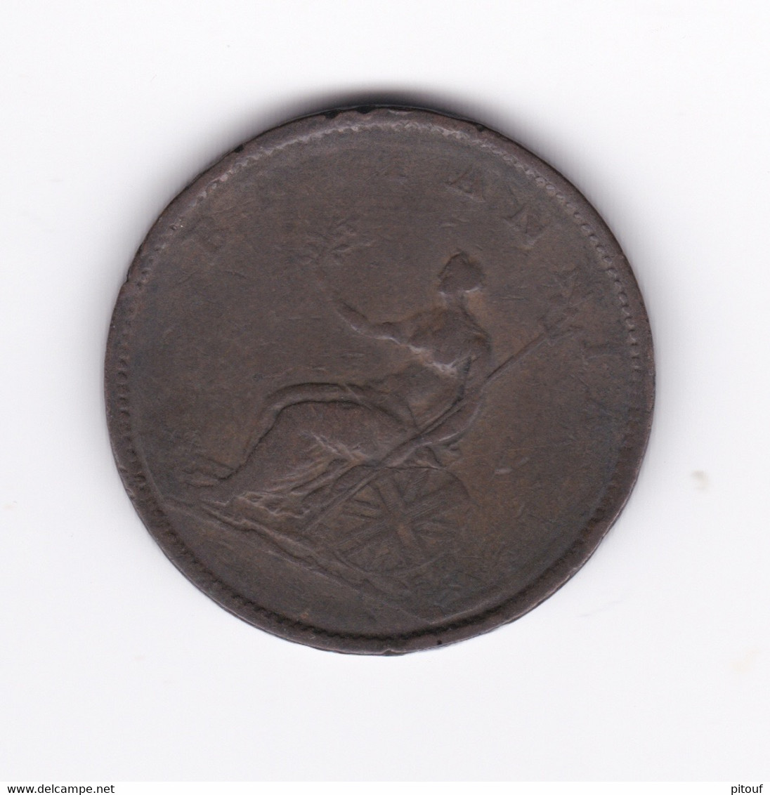 1/2 Penny 1806 Georges III  TTB - Otros & Sin Clasificación