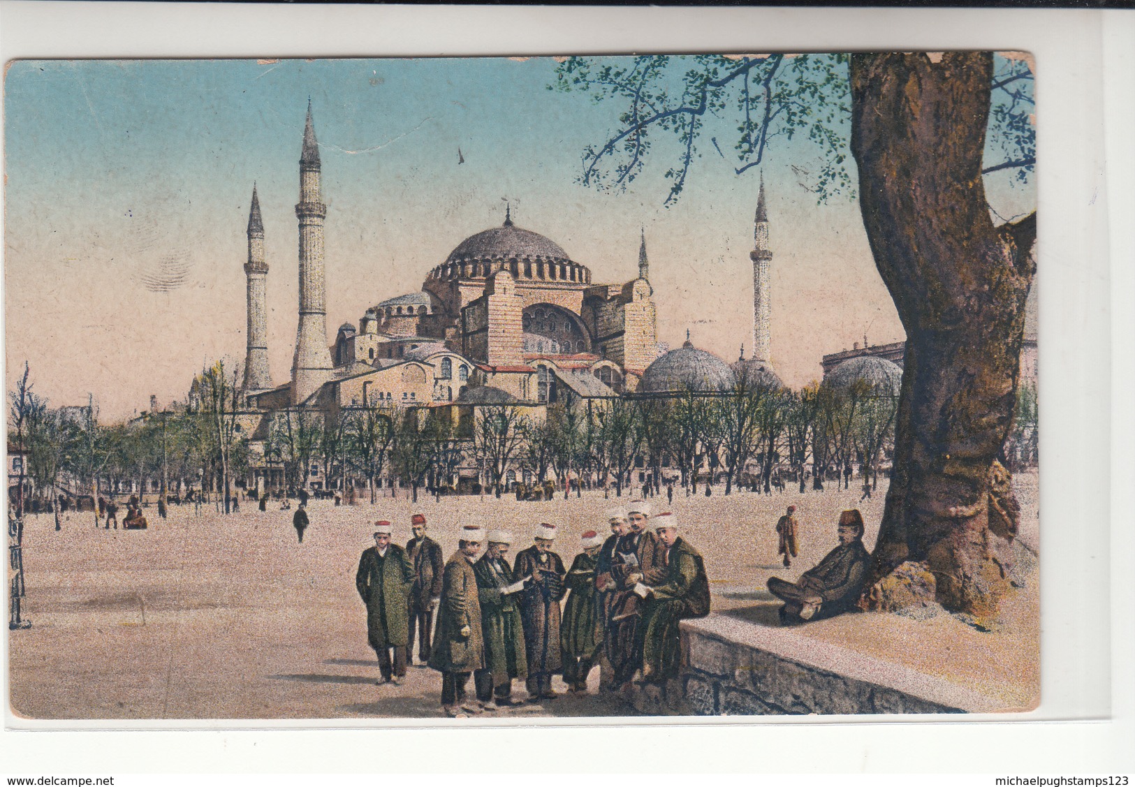 French Levant / Turkey / Military Mail / Mosque Postcards - Altri & Non Classificati