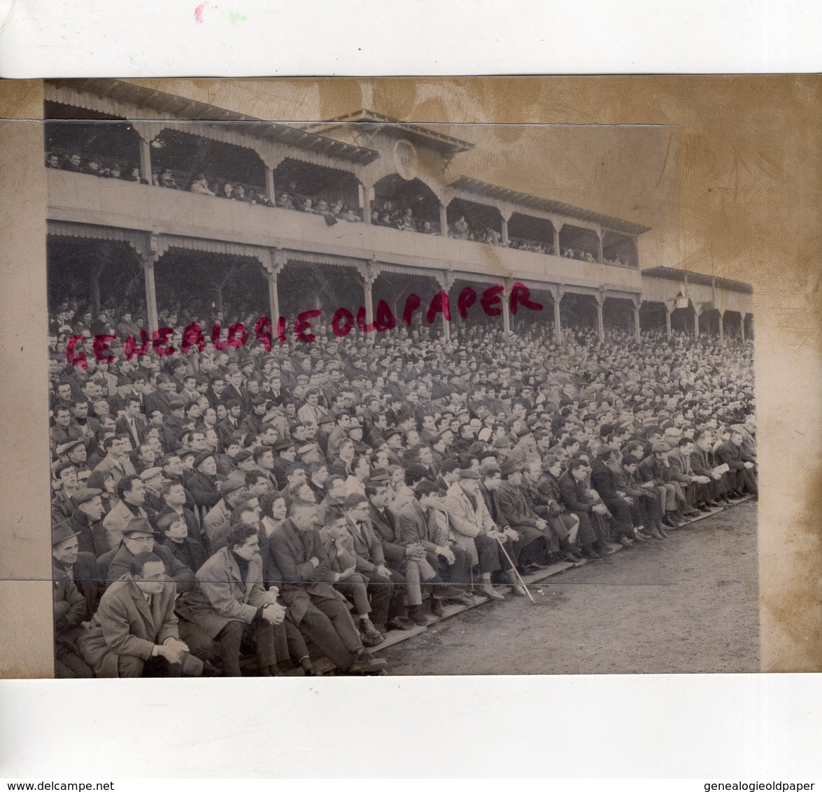 63 - CLERMONT FERRAND - STADE MARCEL MICHELIN ASM- RUGBY- RARE PHOTO ORIGINALE DES TRIBUNES - Sports