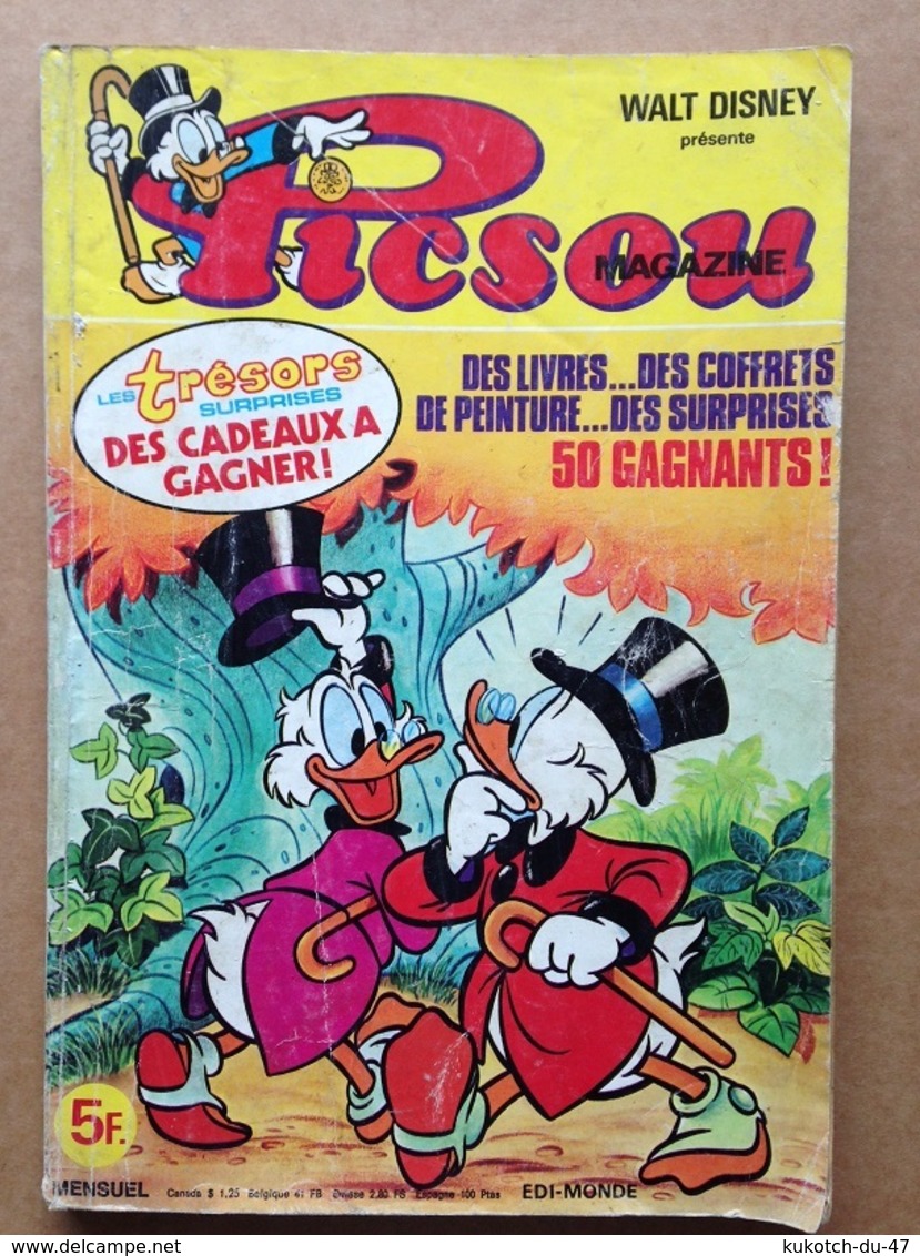 Disney - Picsou Magazine - Année 1979 - N°94 (avec Grand Défaut D'usure) - Picsou Magazine
