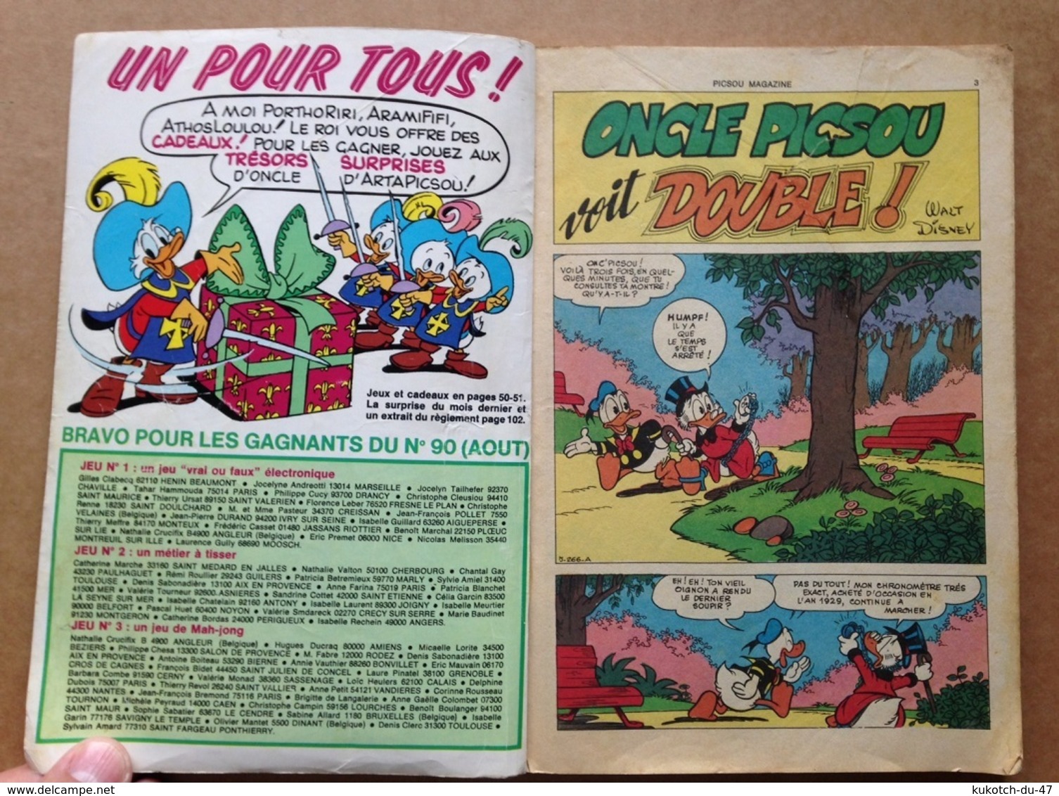 Disney - Picsou Magazine - Année 1979 - N°94 (avec Grand Défaut D'usure) - Picsou Magazine
