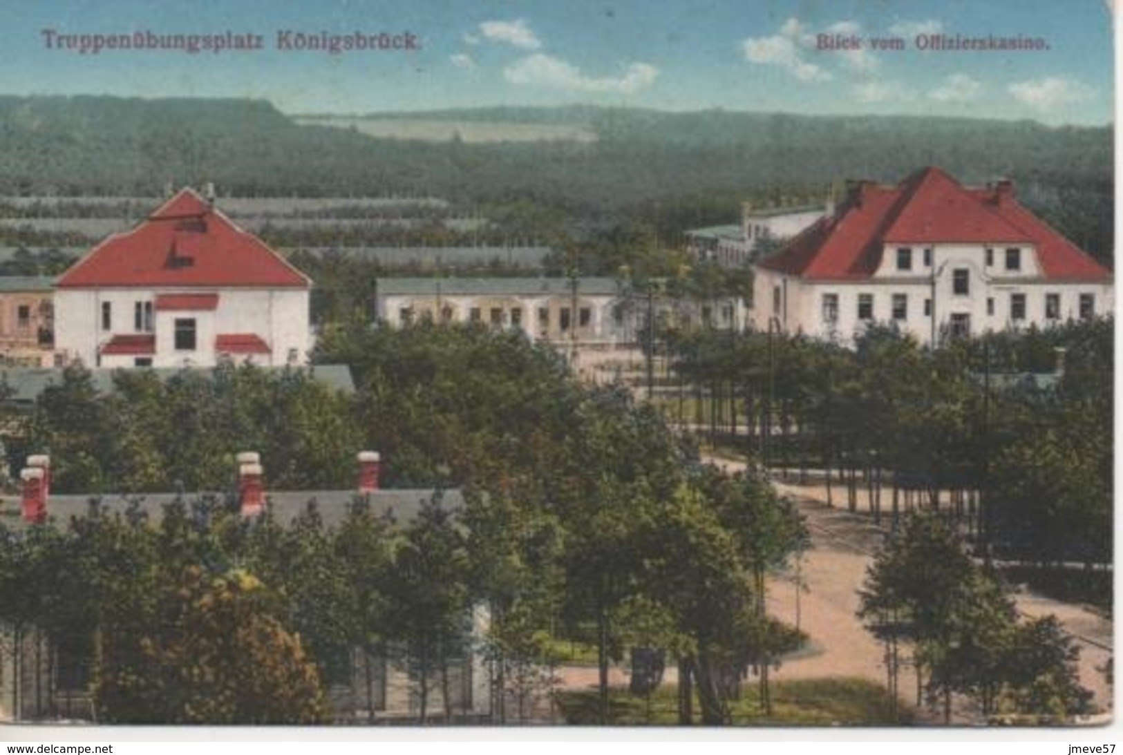 Truppenübungsplatz Konigsbrück- Blick Von Offizierkasino - Königsbrück