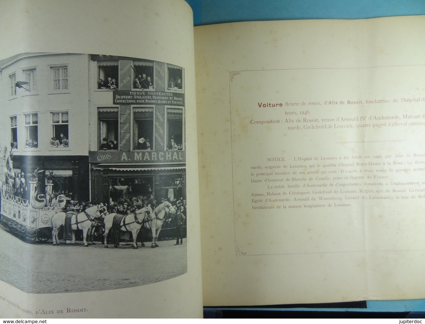 Ville de Lessines Cortège Historique du 28 Mai 1899 (32 pages et 15 photos)