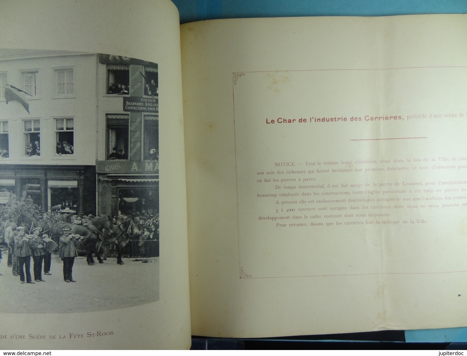 Ville de Lessines Cortège Historique du 28 Mai 1899 (32 pages et 15 photos)