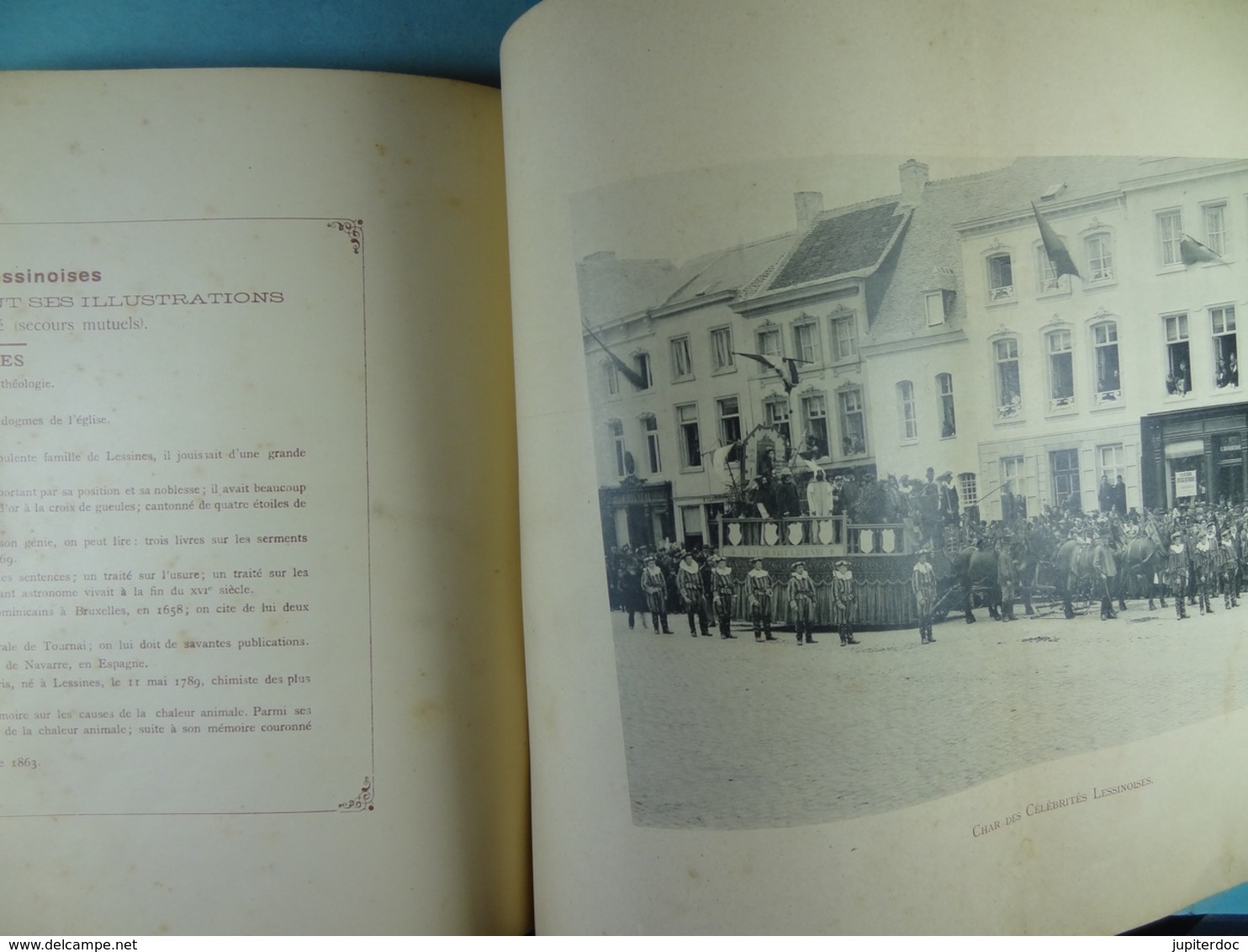 Ville de Lessines Cortège Historique du 28 Mai 1899 (32 pages et 15 photos)