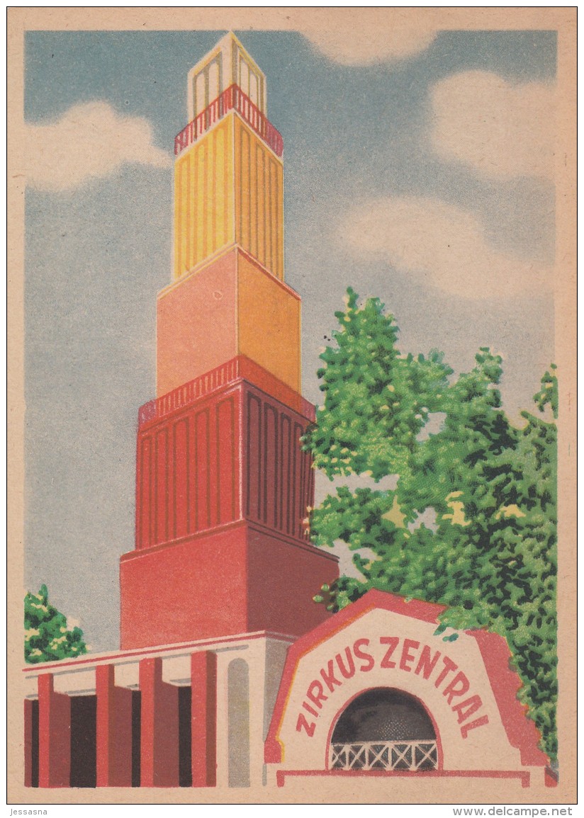 AK  - Wien Prater - Zirkus Zentral - 1940 - Prater