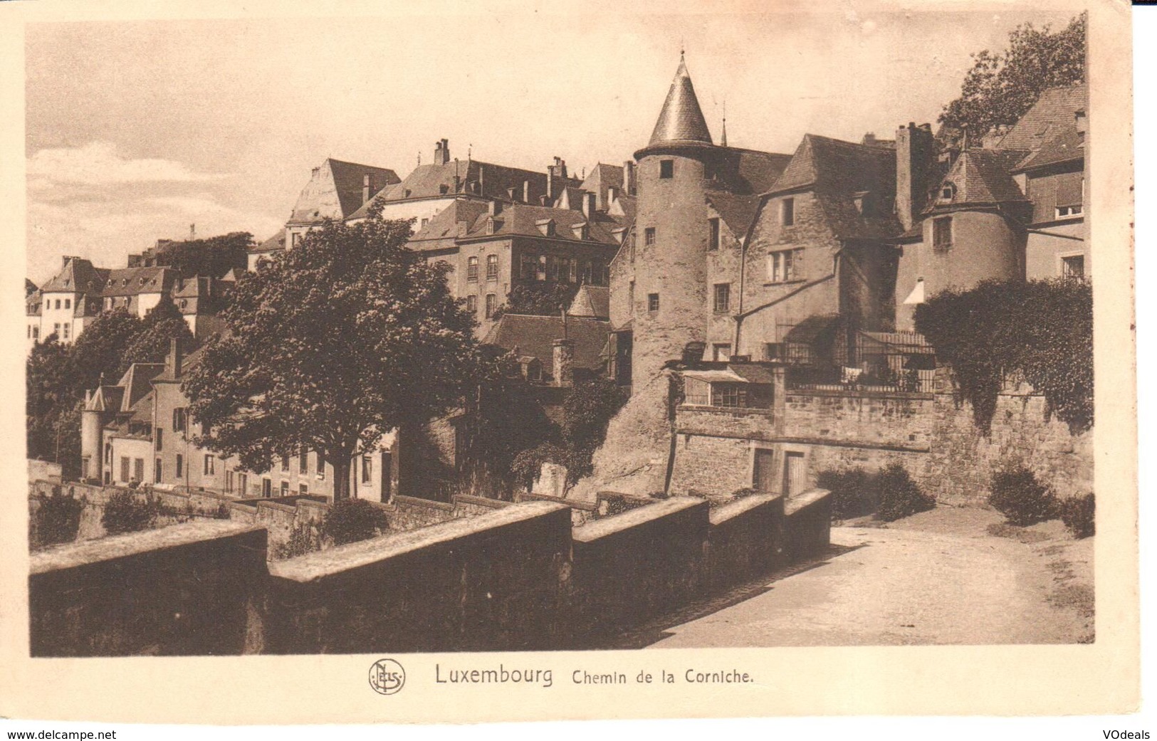 Luxembourg - CPA - Luxembourg-ville - Chemin De La Corniche - Luxembourg - Ville